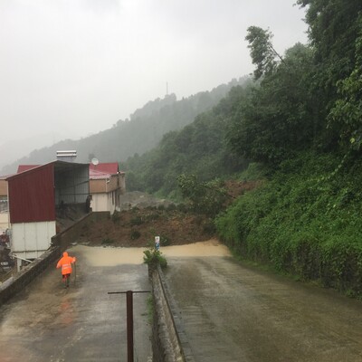 Trabzon'da korkutan görüntüler!