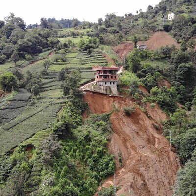 Trabzon'daki şiddetli yağışın bilançosu ortaya çıktı!