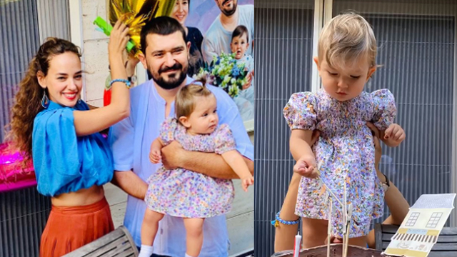 Leyla 1 yaşında