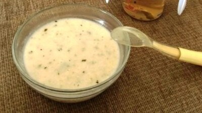Bebekler için yoğurt çorbası tarifi