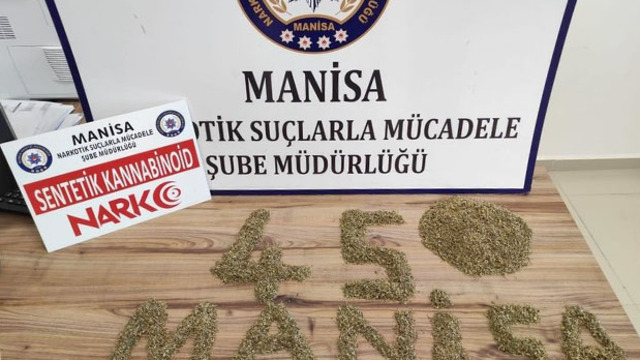 Manisa'da uyuşturucu operasyonu