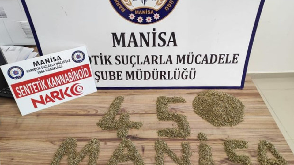 Manisa'da uyuşturucu operasyonu