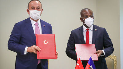 Dışişleri Bakanı Çavuşoğlu, Haiti'de