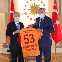 Cengiz'den Cumhurbaşkanı Erdoğan'a ziyaret