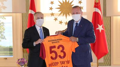 Cengiz'den Cumhurbaşkanı Erdoğan'a ziyaret