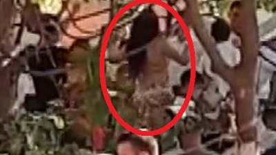 Salgını unutup dansözlü düğün yaptılar!