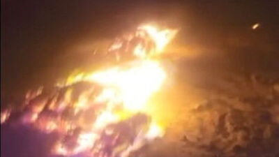 Manisa'da meteor düştü iddiası