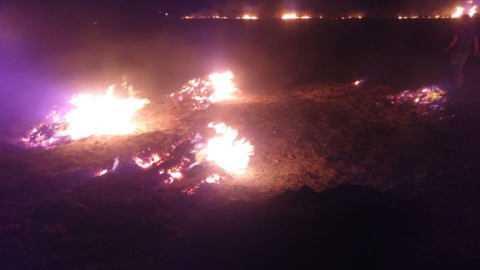 Gök taşının yangın çıkardığı iddia edilmişti... Açıklama geldi!