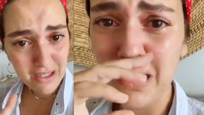 Bergüzar gözyaşlarına boğuldu