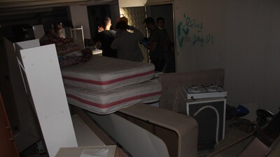 Kayınvalidesini öldürüp üzerine beton döktü!