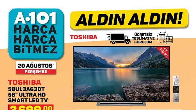 A101 20 Ağustos haftanın indirimli ürünleri