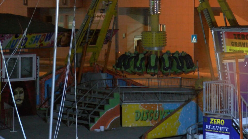Lunaparkta korkutan kaza: 3 yaralı
