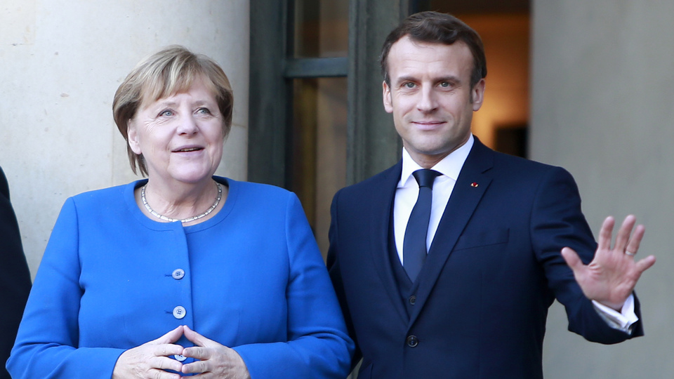 Macron ve Merkel'den "Doğu Akdeniz" açıklaması