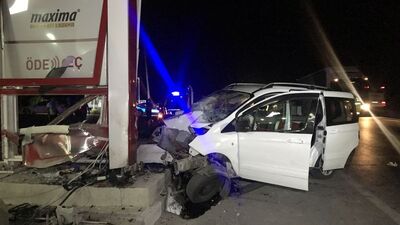 Konya'da feci kaza: 1 ölü, 3 yaralı