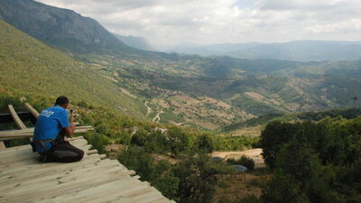 10 metre yüksekliğinde seyir terası