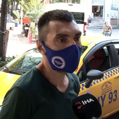 Taksisine aldığı yolcunun nefesi kesildi!