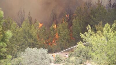 Antalya'daki yangın kontrol altında