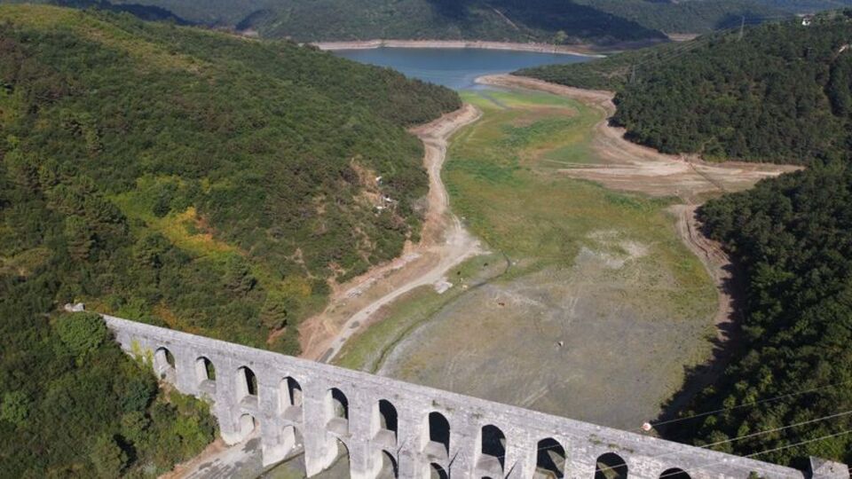 İstanbul barajlarında doluluk oranı yüzde 50'nin altına düştü