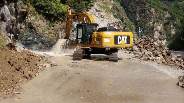 Ulaştırma Bakanlığı, Giresun'da yolları yeniliyor