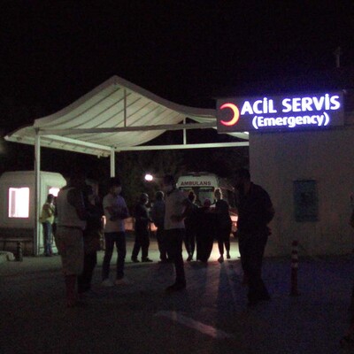 Teras katta feci yangın!