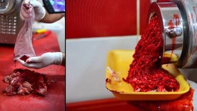 Aslında hiç et yok, 'bici bici' ile kıyma!