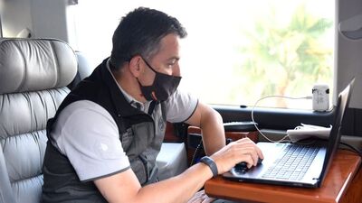 Pakdemirli yangın bölgesinde