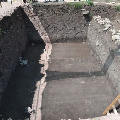 Bilecik'te boş arazide bulundu