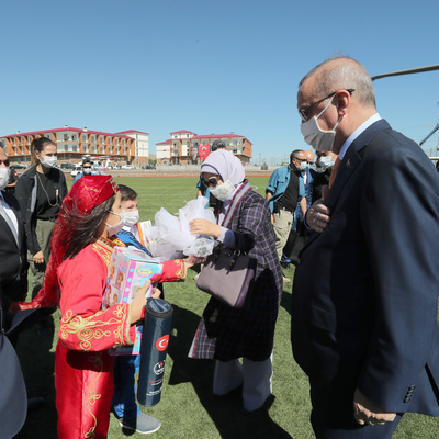 Cumhurbaşkanı Erdoğan Ahlat’ta