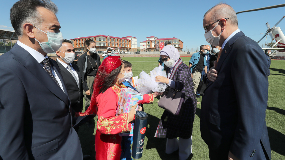 Cumhurbaşkanı Erdoğan Ahlat'ta