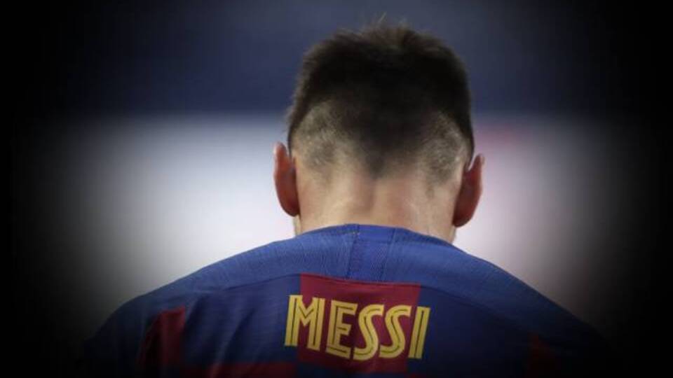 Barcelona'da Messi şoku