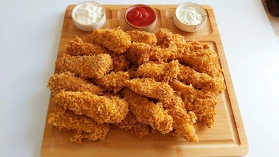 Leziz çıtır tavuk için pratik tarif