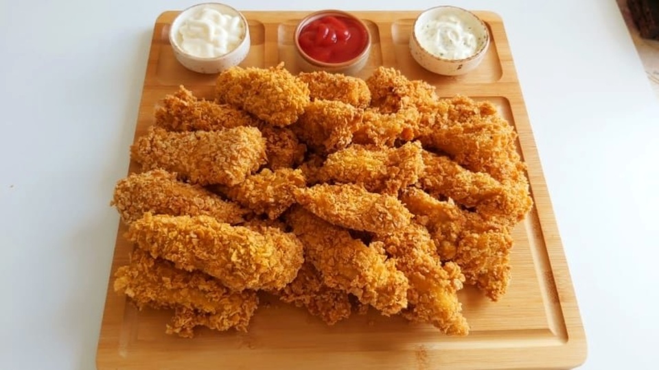 Leziz çıtır tavuk için pratik tarif