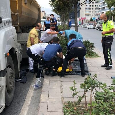 Hafriyat kamyonu dehşeti!