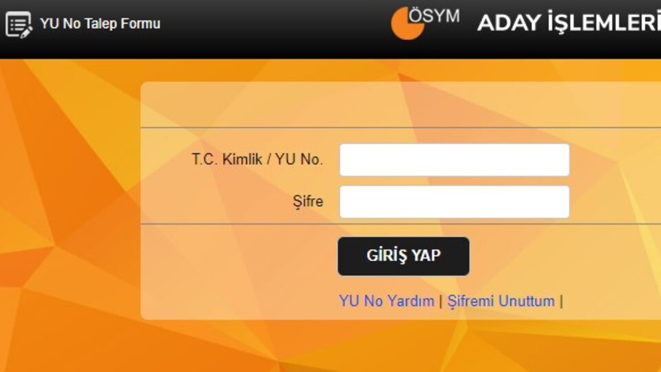 YKS tercih sonuçları 2020 sorgulama