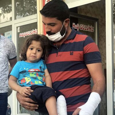 2'nci kattan onun üzerine düştü!