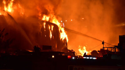 Gaziantep'te korkutan yangın