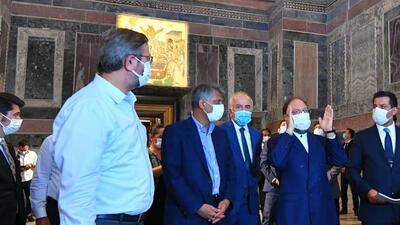 Ali Erbaş Kariye Camii'nde incelemelerde bulundu