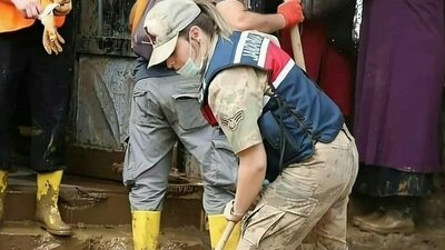 Giresun'da sel sonrası seferberlik