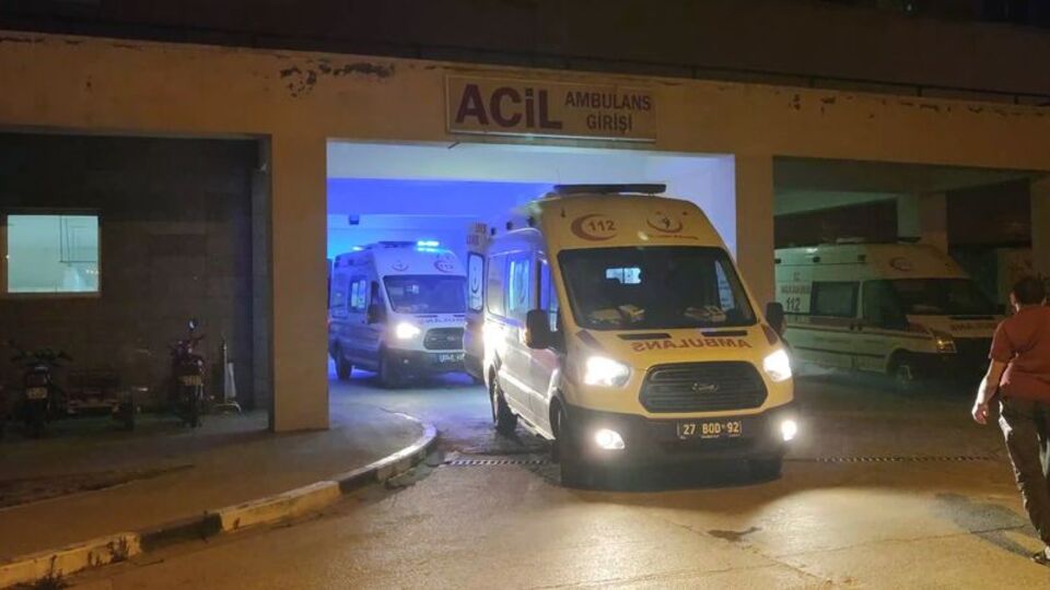 Gaziantep'te feci kaza!