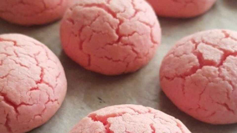 Çilek pudingli kurabiye tarifi