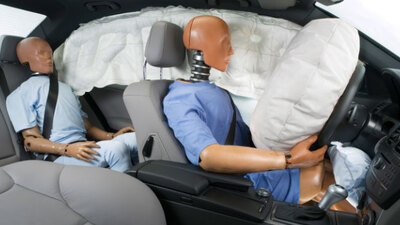 Araçlarda hava yastığı ve çalışma sistemi