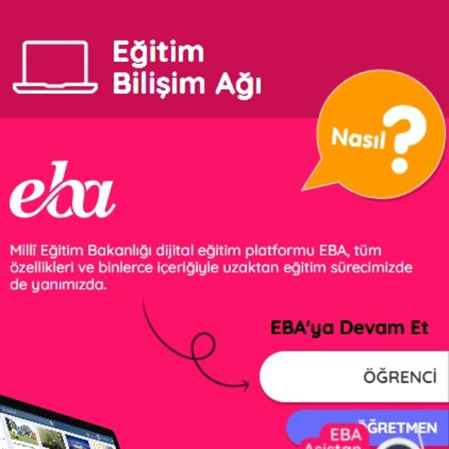 EBA veli girişi nasıl yapılır?