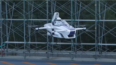 Japonlar uçan araba test etti