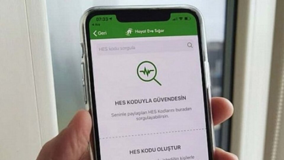 HES kodu SMS ile nasıl alınır?