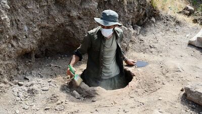 Bitlis'te 40 tane sikke bulundu