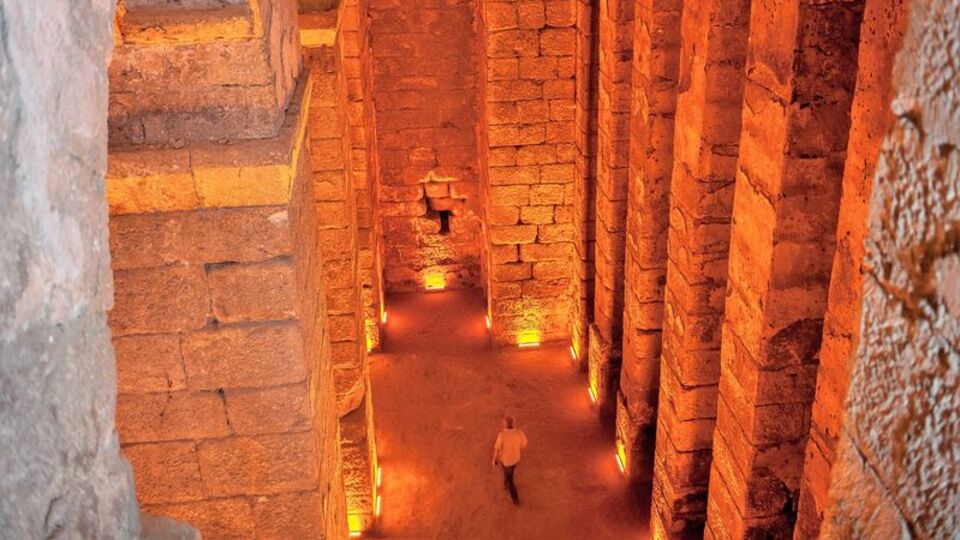 Yerebatan Sarnıcı'ndan daha derin... Mardin'de ortaya çıkarıldı