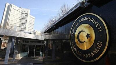 Dışişleri'nden ABD'nin Rum Kesimi kararına tepki