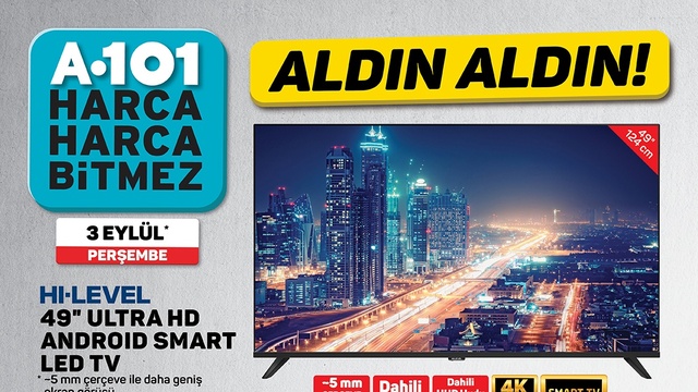 A101 3 Eylül aktüel kataloğu çıkıyor