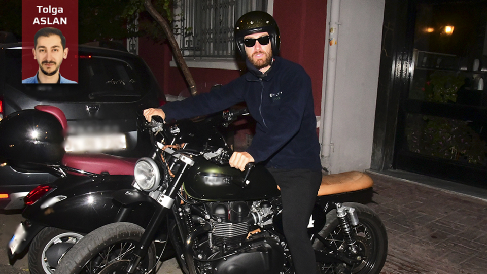 Motosiklet tutkunu Oğulcan