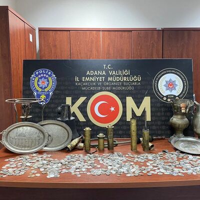 Kargodan 'tarih' çıktı!